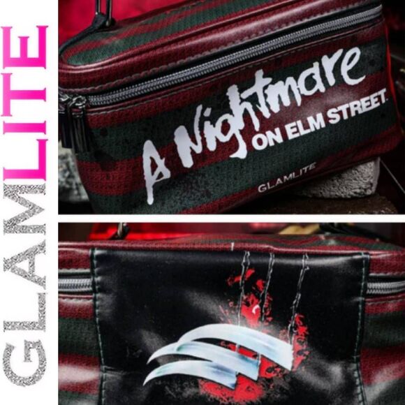 Glamlite X A Nightmare On Elm Street Makeup Bag - Picture 1 of 5
